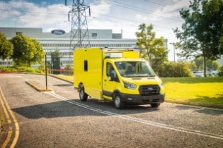 Ambulance testing at Dunton